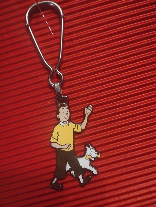 kuifje herge sleutelhanger nr 3, Verzamelen, Sleutelhangers, Zo goed als nieuw, Knuffel of Figuurtje, Ophalen of Verzenden