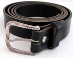 Lederen riem zwart JJJ design breed 2.5 cm lang 100 cm, 95 tot 105 cm, Jjj design, Ophalen of Verzenden, Riem of Ceintuur