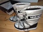 Moon Boots original, Jr Quilted silver/black EU 38
