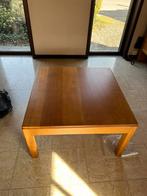 Massieve houten salontafel, Ophalen, Zo goed als nieuw