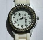 Vintage meisjeshorloge uit de jaren 90., Verzenden, Gebruikt, Wit, Meisje