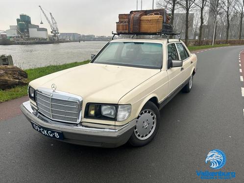 Mercedes-Benz S 300 W126  300SD Turbodiesel 1983 Beige, Auto's, Mercedes-Benz, Bedrijf, S-Klasse, Elektrische stoelverstelling