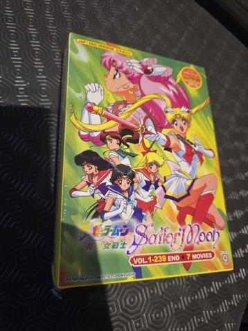 Sailor Moon Complete Series Season 1 - 6 + 5 Movie DVD box beschikbaar voor biedingen