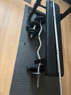 Banc de Musculation Complet + Poids, Ophalen, Zo goed als nieuw