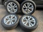 Audi Q3 S-line Velgen met Continental Zomerbanden, Auto-onderdelen, Banden en Velgen, 18 inch, Banden en Velgen, Ophalen of Verzenden