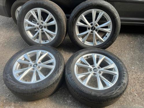 Audi Q3 S-line Velgen met Continental Zomerbanden, Auto-onderdelen, Banden en Velgen, Banden en Velgen, Zomerbanden, 18 inch, 235 mm