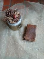 Oude kerkboek/ gebeden boek- kaft is beschadigd  - decoratie, Enlèvement ou Envoi