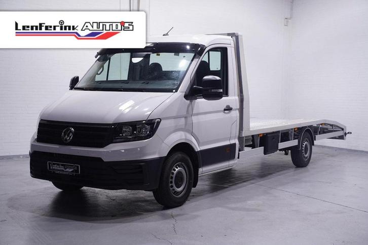 Volkswagen Crafter 2.0 TDI 140 pk L4 Autotransporter Airco,, Auto's, Bestelwagens en Lichte vracht, Bedrijf, ABS, Airconditioning