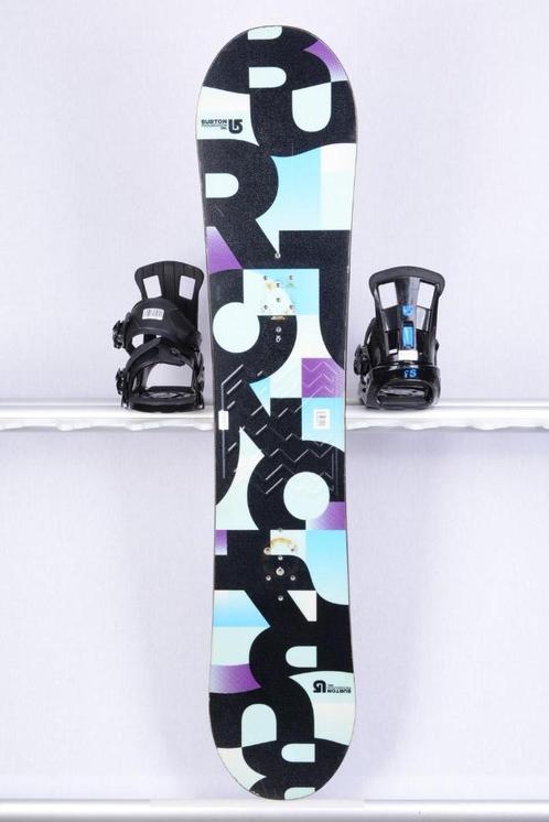 Planche à neige 135 cm BURTON PROGRESSION L, noir/bleu, WOOD, Sports & Fitness, Snowboard, Utilisé, Planche, Envoi