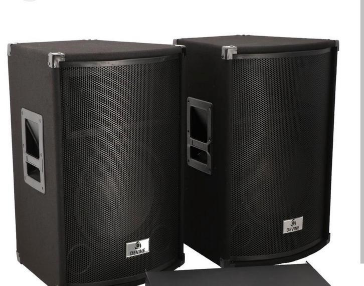 Devine trono 12 inch luidspreker prijs vr 2stuks, Audio, Tv en Foto, Luidsprekerboxen, Zo goed als nieuw, Ophalen