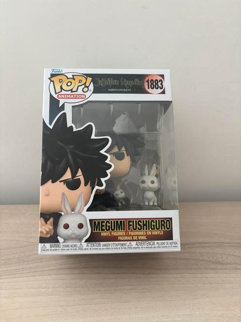 Megumi Fushiguro with Rabbit 1883 Funko Pop! Jujutsu Kaisen:, Verzamelen, Poppetjes en Figuurtjes, Zo goed als nieuw, Ophalen of Verzenden