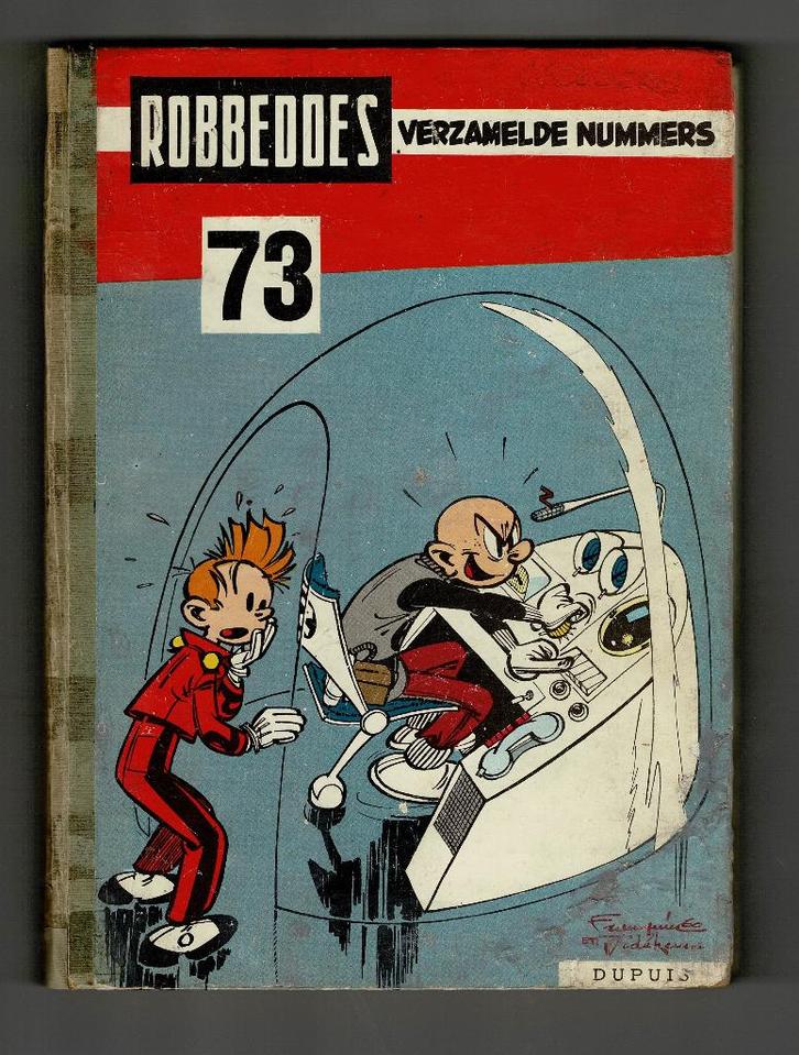 Robbedoes verzamelalbum Nr. 73 1959 in goede staat, Boeken, Stripverhalen, Gelezen, Eén stripboek, Verzenden