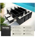 Tectake Complete tuinset te koop, Tuin en Terras, Ophalen, Inox, 6 zitplaatsen, Bijzettafel