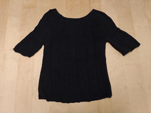 Zwarte gebreide trui maat M, Kleding | Dames, Truien en Vesten, Zo goed als nieuw, Maat 38/40 (M), Zwart, Ophalen of Verzenden
