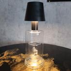 Tafellamp , lamp met dame in mondgeblazen glas, Ophalen of Verzenden, Zo goed als nieuw, Glas