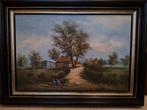 Schilderij Mayer 80x110cm, Antiek en Kunst, Kunst | Schilderijen | Klassiek, Ophalen
