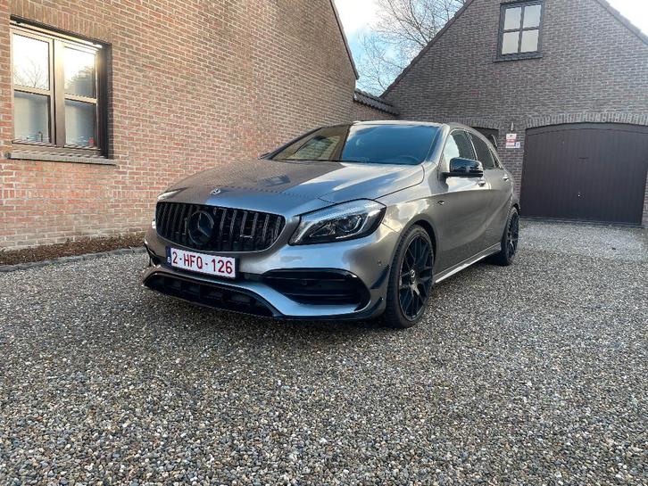 A45 amg 2016, Autos, Mercedes-Benz, Particulier, Classe A, 4x4, ABS, Caméra de recul, Airbags, Alarme, Apple Carplay, Bluetooth