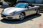 Porsche Boxster 2.7 220pk Zetelverwarming Historiek 986, Auto's, Porsche, Achterwielaandrijving, Zwart, Cabriolet, Leder