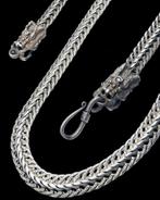 Collier dragon argent et alliage, Handtassen en Accessoires, Kettingen, Ophalen of Verzenden, Zo goed als nieuw, Geel, Zilver