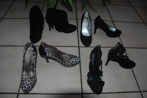 Escarpins,sandales et bottillons à talons hauts Pointure 38, Vêtements | Femmes, Chaussures, Comme neuf, Escarpins, Noir, Enlèvement ou Envoi