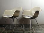 2 sièges EAMES Herman Miller en fibre de verre DAX Low Loung, Enlèvement ou Envoi, Autres couleurs, Deux, Mid century modern design