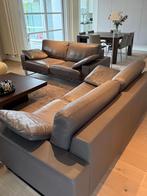 Lederen Rolf Benz zetels + salontafel, Ophalen, Gebruikt, Leer, Modern