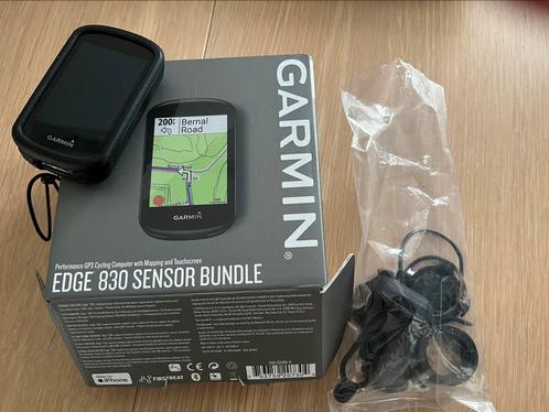 GARMIN EDGE 830 sensor bundel, Vélos & Vélomoteurs, Accessoires vélo | Compteurs de vélo, Comme neuf, Capteur de cadence, Sans fil