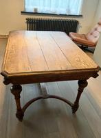 Houten tafel, Ophalen