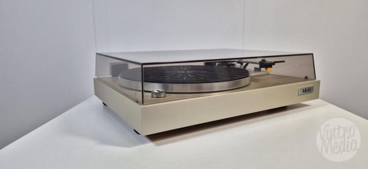 Akai AP-B20 Platenspeler | Vintage | Half-Automatisch | LP, Audio, Tv en Foto, Platenspelers, Refurbished, Platenspeler, Akai