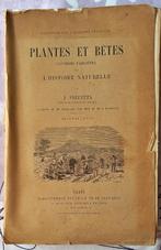 Boek "Plantes et Bêtes", Gelezen, Natuurwetenschap, J. Pizetta, Ophalen
