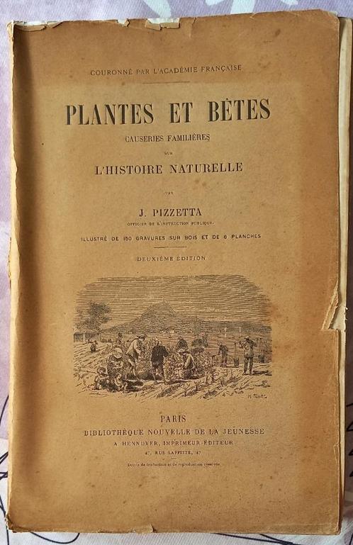 Boek "Plantes et Bêtes", Livres, Science, Utilisé, Sciences naturelles, Enlèvement