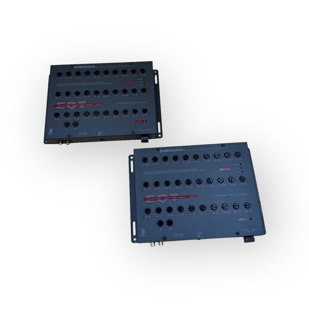 Te koop audiocontrol eqt, 2 stuks, Auto diversen, Autoradio's, Ophalen