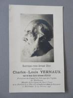 Charles Yernaux Marbais 1852 president l,eglise Marbisoux, Verzamelen, Bidprentjes en Rouwkaarten, Verzenden, Bidprentje