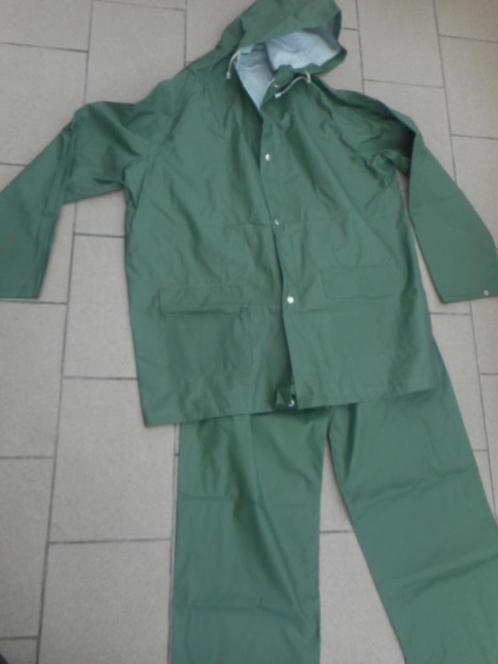 regenvest + broek XXXL, Kleding | Heren, Grote Maten, Overige typen, Groen, Ophalen