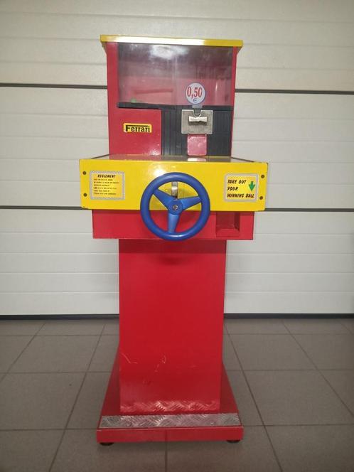 Daytona racing stuiterballen automaat, Verzamelen, Automaten | Overige, Zo goed als nieuw, Ophalen