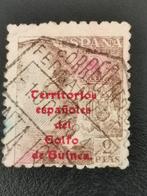 Territorios espanoles Golfo de Guinea 1943 - met opdruk, Postzegels en Munten, Postzegels | Afrika, Ophalen of Verzenden, Guinee