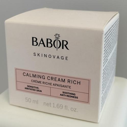 Babor Skinovage Calming Cream Rich 50 ml, Handtassen en Accessoires, Uiterlijk | Gezichtsverzorging, Nieuw, Verzorging, Gehele gezicht