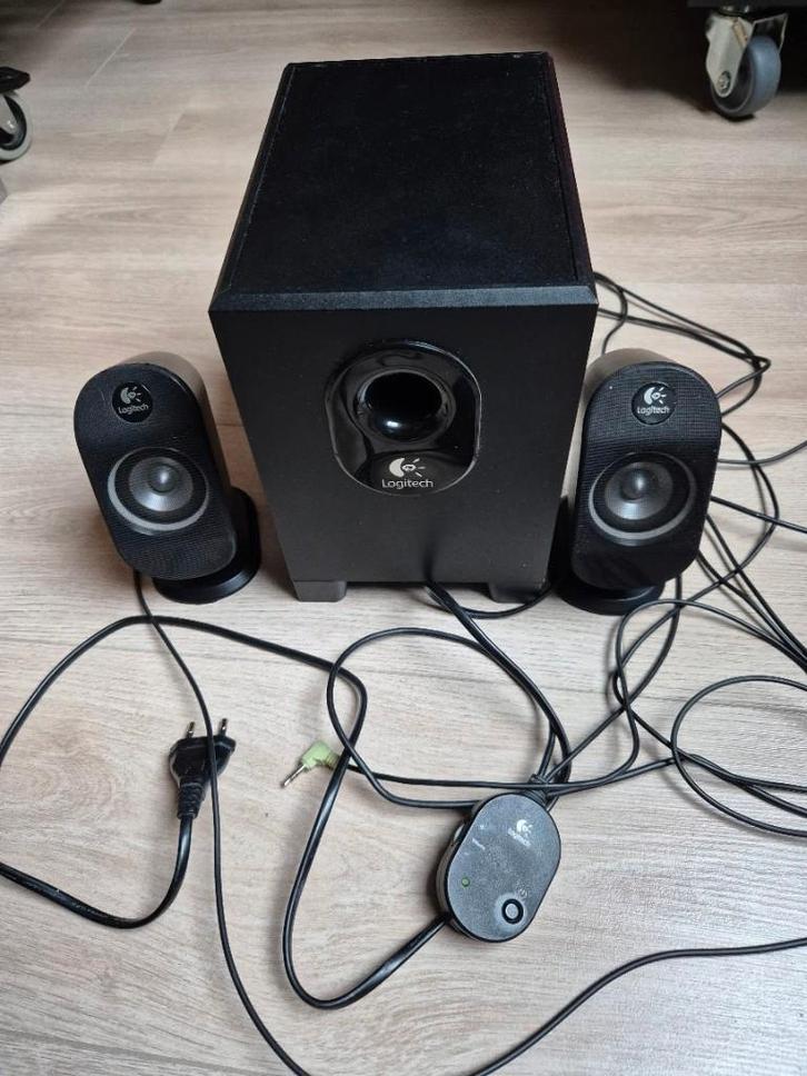 Logitech Z-210 speakers computer, Informatique & Logiciels, Enceintes Pc, Enlèvement ou Envoi
