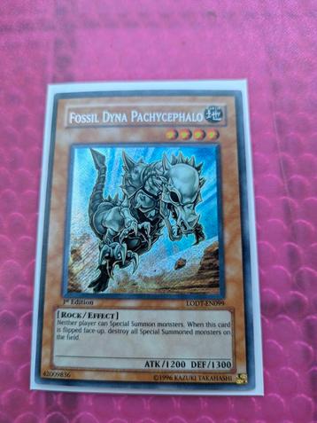 Fossil Dyna Pachycephalo 1st edition secret rare LODT-EN099 beschikbaar voor biedingen