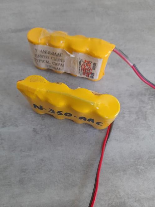 Ni-Cad batterijpack 4,8 volt 370mAh, Hobby en Vrije tijd, Elektronica-componenten, Zo goed als nieuw, Ophalen of Verzenden