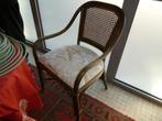 4 rotan stoelen bekleed.prijsdaling., Ophalen, Zo goed als nieuw, Riet of Rotan, Eén