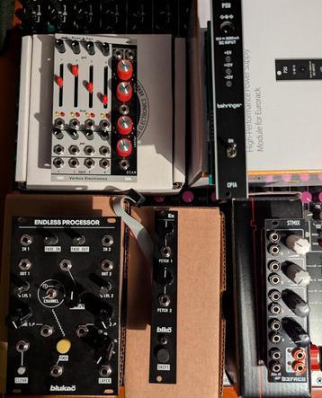 Verbos Scan & Pan Blukac Befaco Stmix Behringer cp1a PSU beschikbaar voor biedingen