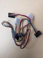 Câble adaptateur molex 4pins | SATA - X2 - occasion., Informatique & Logiciels, Enlèvement ou Envoi, Utilisé