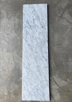 Witte marmeren tablet ''Carrara", Doe-het-zelf en Bouw, Ophalen, Gebruikt, 100 tot 150 cm, Hardsteen