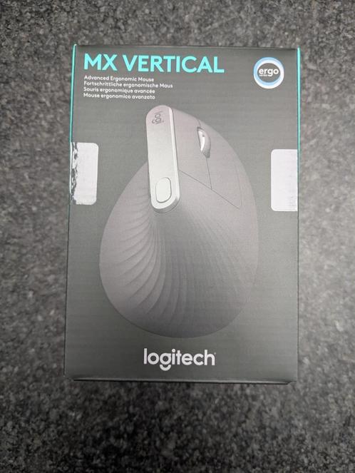 Logitech MX Vertical (Nieuw in ongeopende doos), Computers en Software, Muizen, Nieuw, Muis, Rechtshandig, Draadloos, Ergonomisch