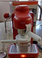 Vintage Krups Espresso Mini 963 red Capucinno electric rare, Elektronische apparatuur, Ophalen of Verzenden, Nieuw