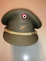 BELGIQUE - ABL - KEPI OFFICIER ARTILLERIE - 1962, Verzamelen, Militaria | Algemeen, Ophalen of Verzenden, Helm of Baret, Landmacht