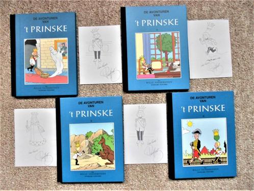 't Prinske 1 t/m 4 - Klassiek Reeks hc + 4x pentek P. Geerts, Livres, BD, Neuf, Série complète ou Série, Enlèvement ou Envoi