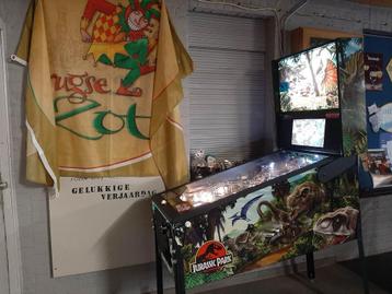 Stern Jurassic Park in nieuwstaat., Comme neuf, Enlèvement, Imprimante matricielle, Flipper (jeu)