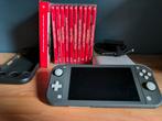 Nintendo switch lite + 11 games + 2 cases, Gebruikt, Ophalen